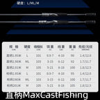 INSECT-AR Achilles Competition Rod L/ML/M Fast Action Spinning/Casting Bass Rod 1.95/1.98/2.01m